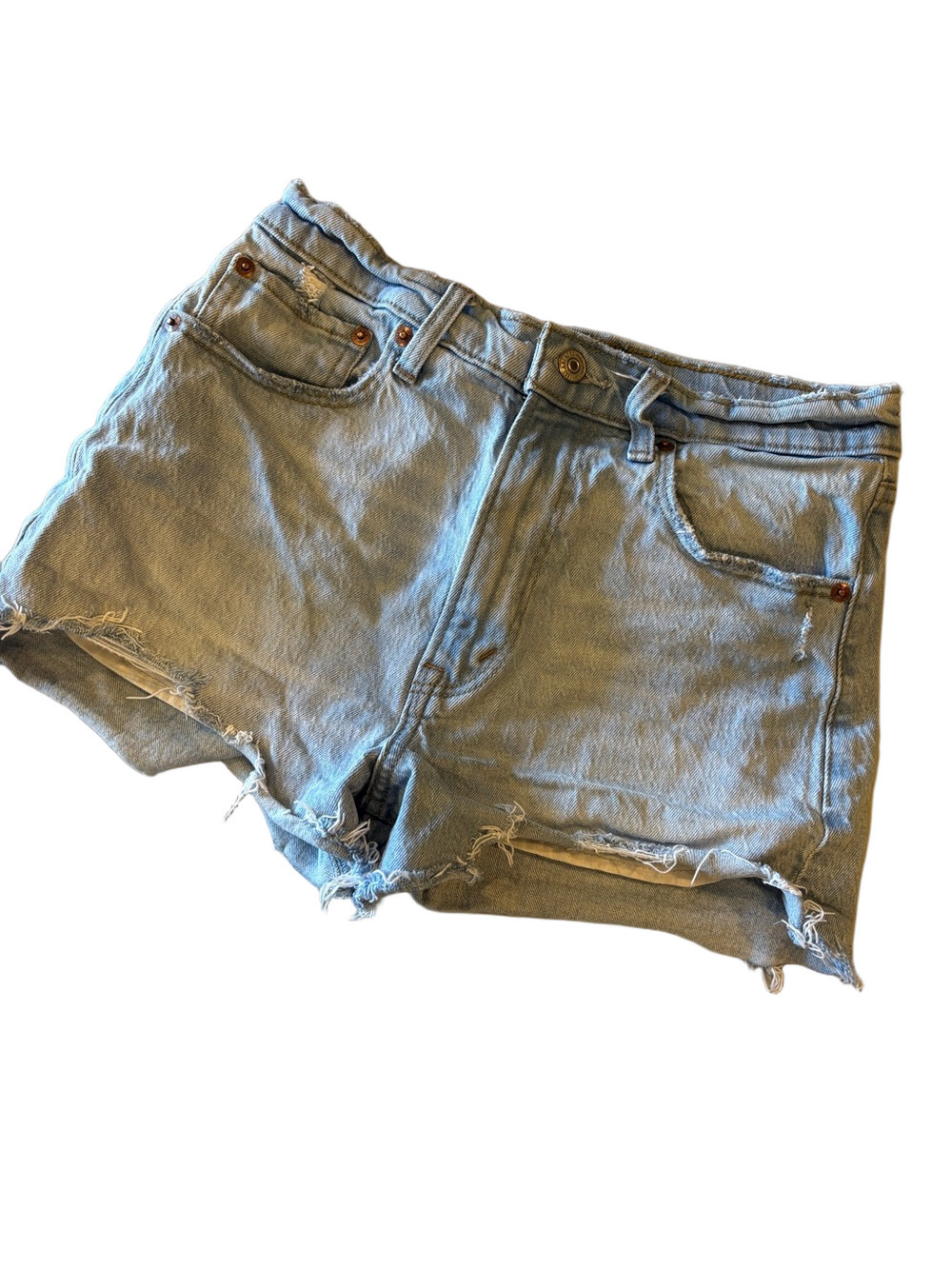 Abercrombie & Fitch Woman’s 26 High Rise Mom Shorts